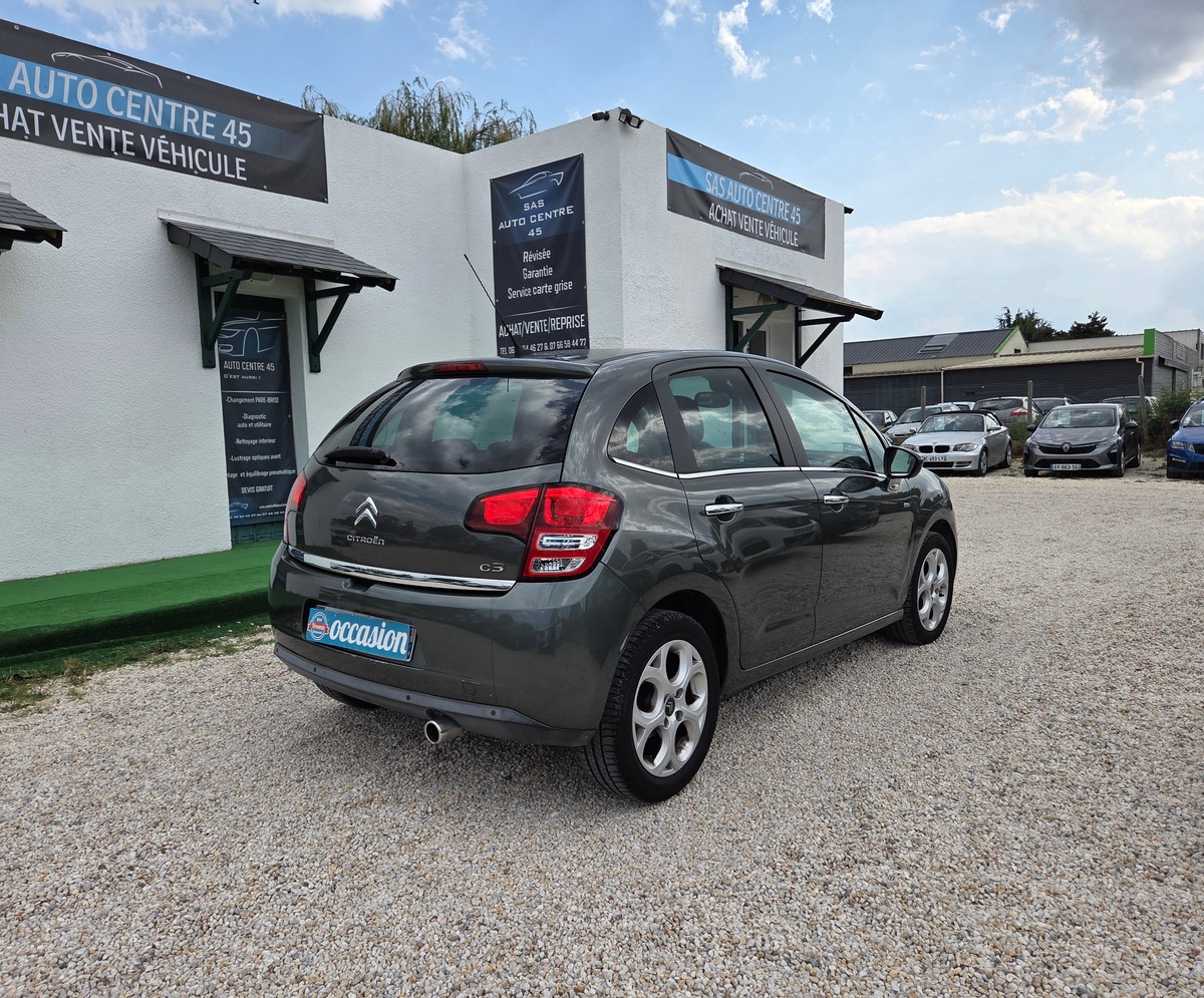 Citroën C3 PHASE II 1.6 VTI 120 CV EXCLUSIVE / BOITE AUTOMATIQUE / FAIBLE KILOMÉTRAGES