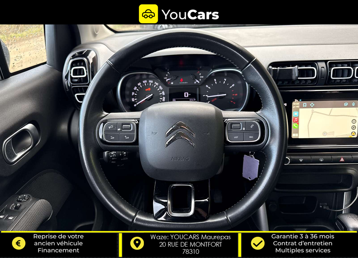 Citroën C3 Aircross 1.5 BlueHDi S&S 102 CV CAMERA DE RECUL - CARPLAY