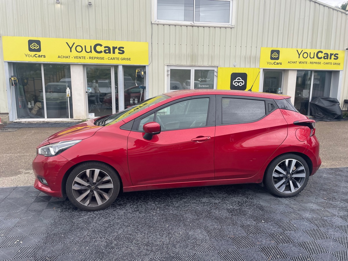 Nissan Micra 0.9 90 cv CARPLAY - RIEN A PREVOIR - CAMERA DE RECUL  360° - BOSE - CLIMATISATION AUTO