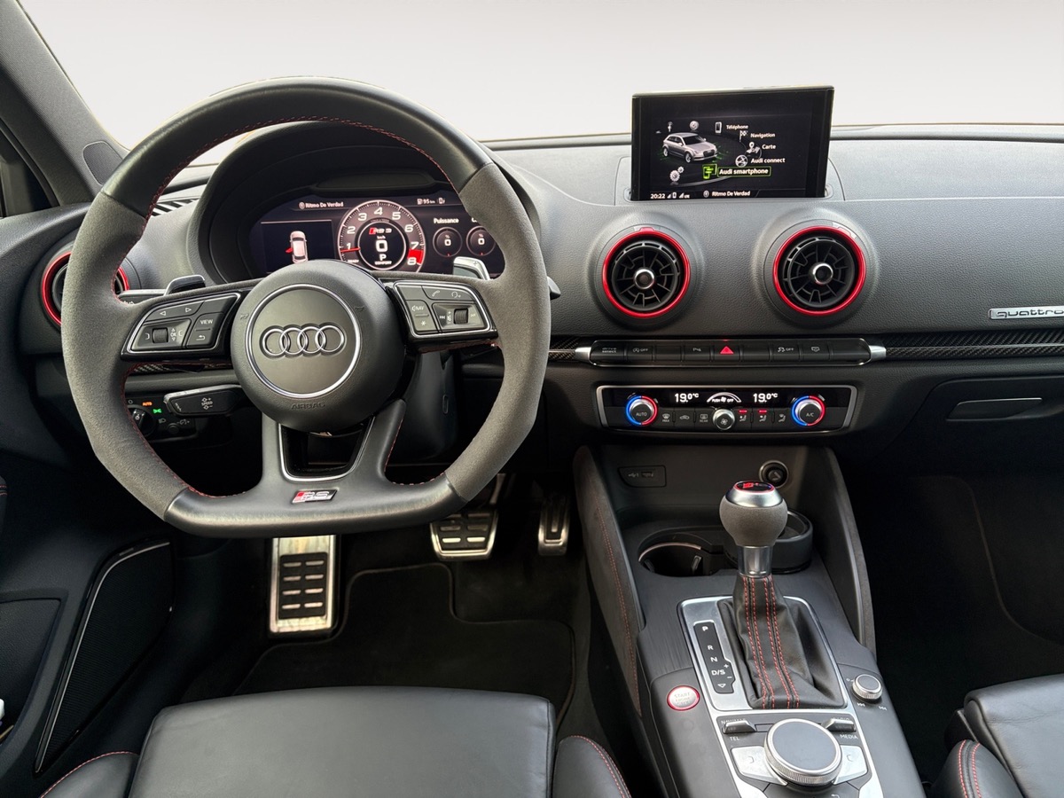 Audi RS3 Sportback 8V2 DAZA / TOIT OUVRANT / ORIGINE FRANCE / STAGE 2 PST PERFORMANCE 550 CH