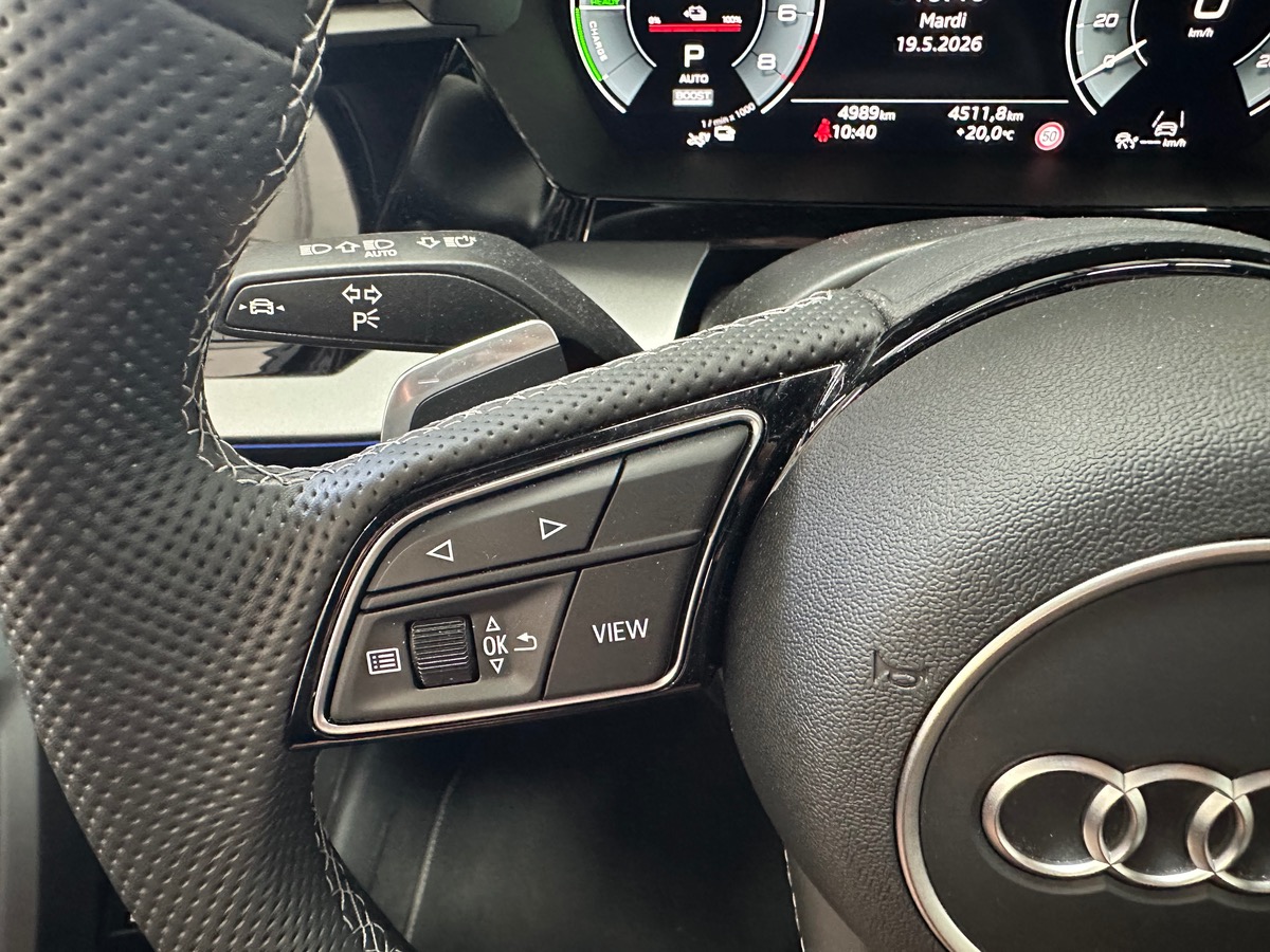 Audi A3 Sportback IV (2) 1.5 45 TFSIE HYBRIDE RECHARGEABLE 272 S LINE S TRONIC
