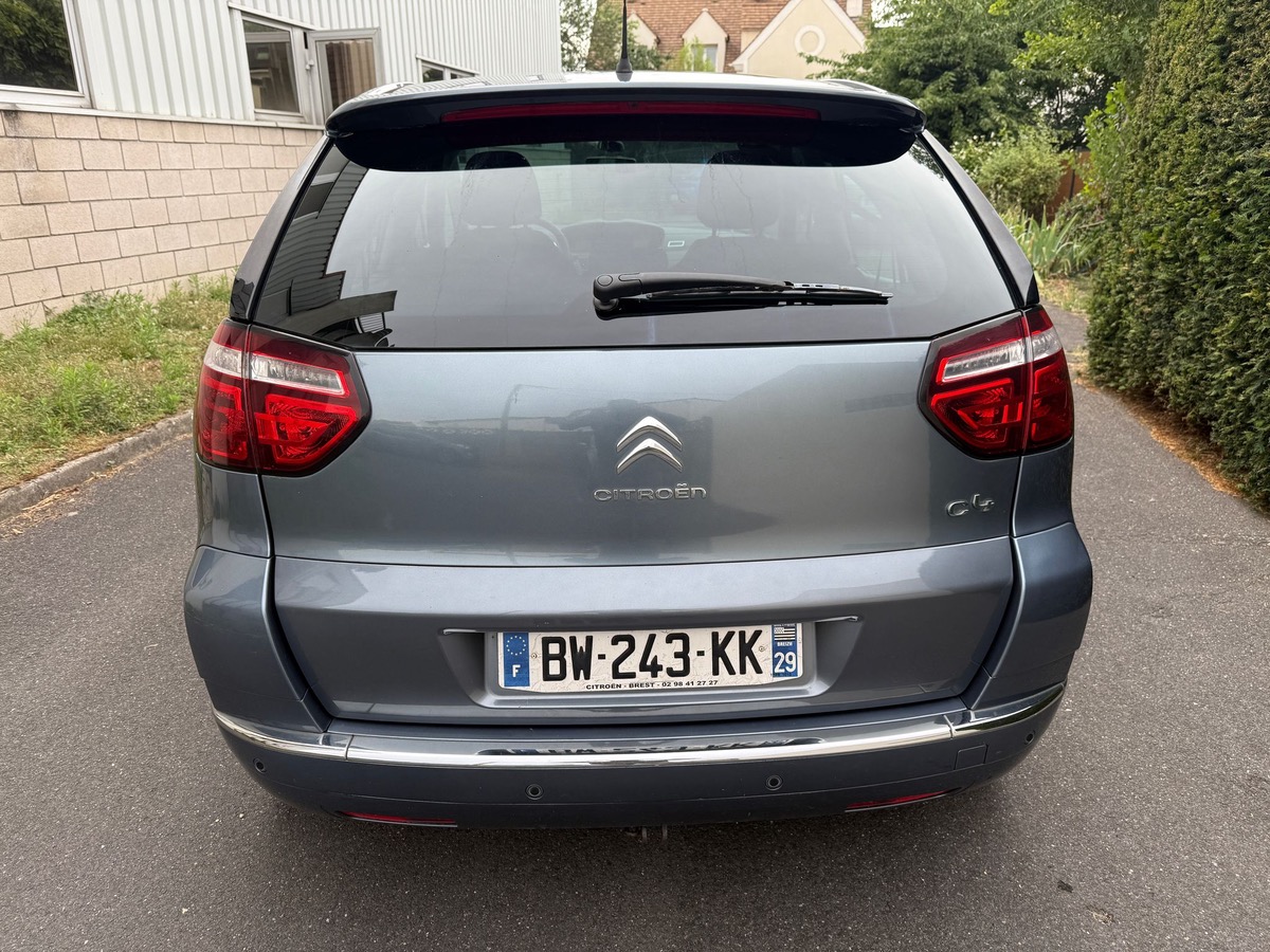 Citroën C4 Picasso 1.6 HDI 112 CV exclusives 1er main 4X sans frait