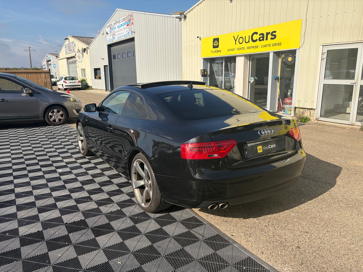Audi A5 Coupé Quattro Phase 2 2.0 TDi S-TRONIC 177 cv BOITE AUTO SIEGE CHAUFFANT - RADAR DE RECUL