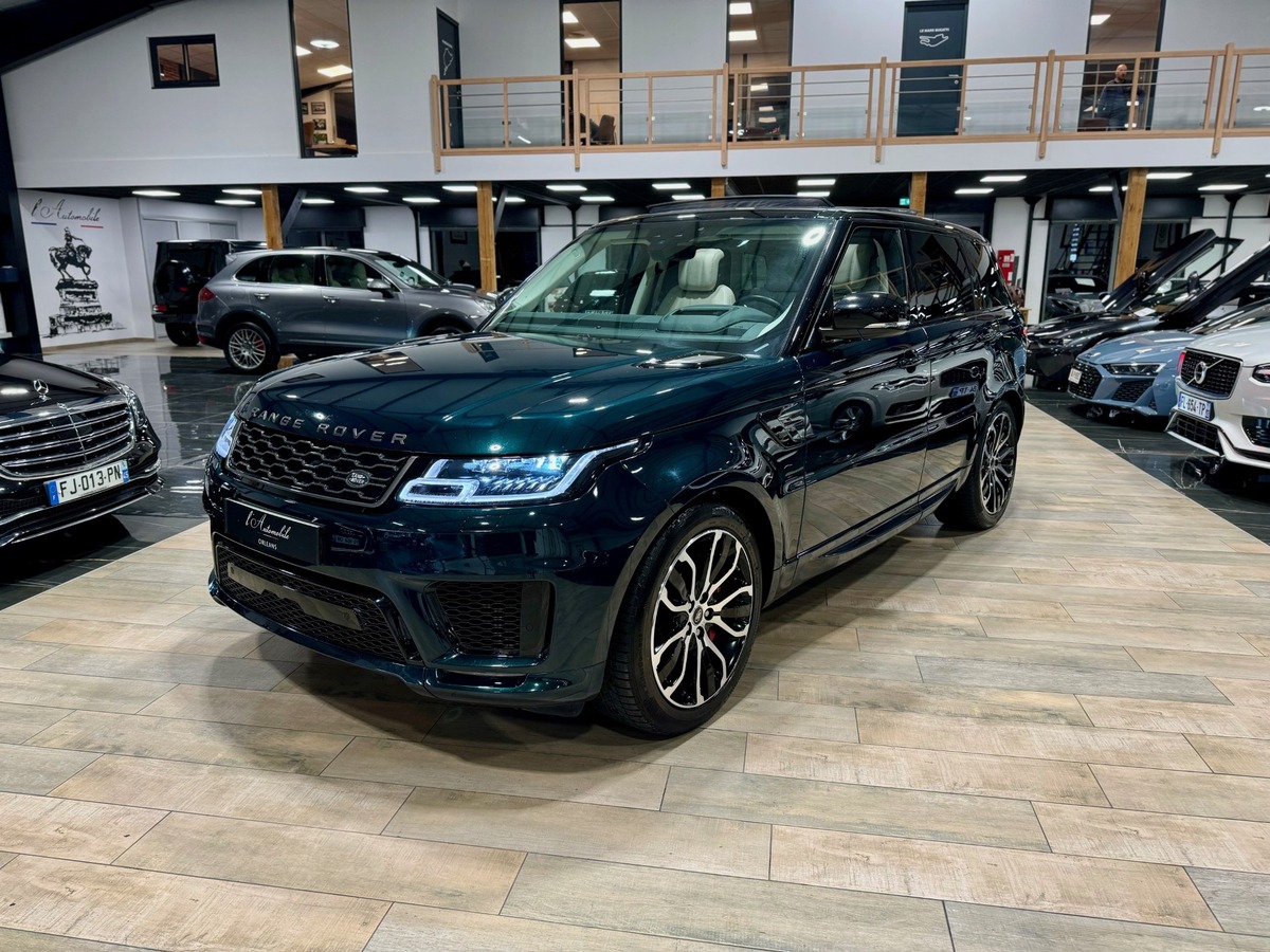 Land-Rover Range Rover Sport P400 404ch HSE Dynamic British Racing Green FULL Option 1ere main fr c