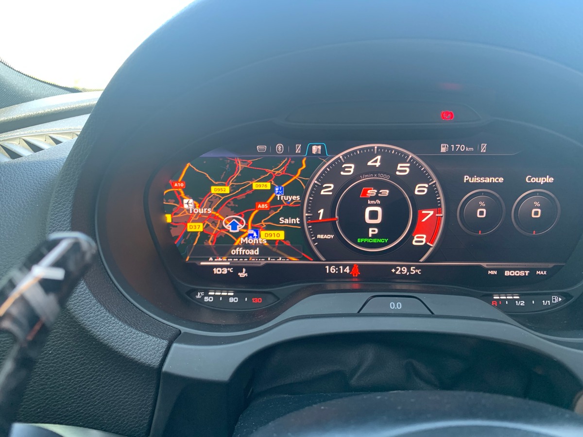 Audi S3 362 ch | Stage 1 | Toit ouvrant | Bang & Olufsen | Régulateur vitesse | Radars | Berline
