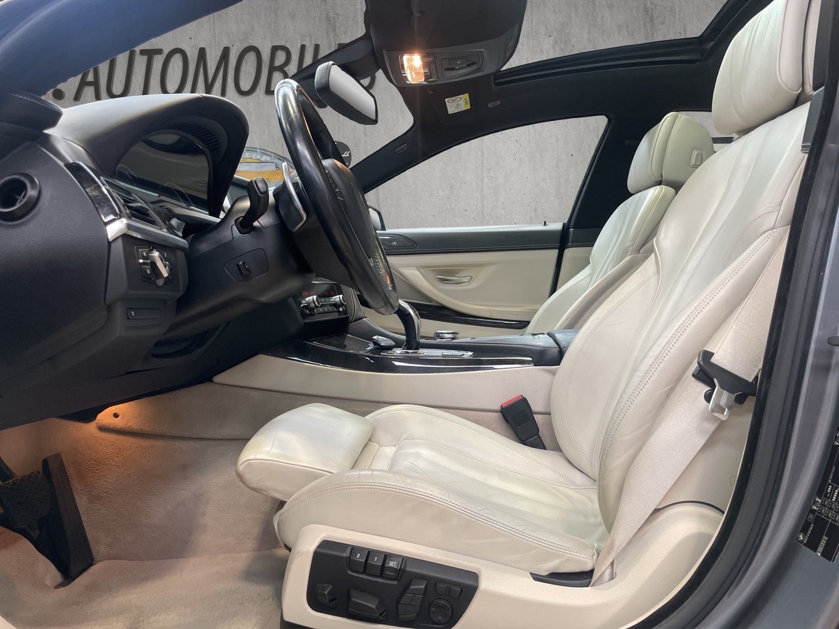 Bmw Série 6 (F06) GRAND COUPE 650i 4.4 V8 450CH - LUXE - CAMERA/TOIT PANORAMIQUE/SIEGES ELEC