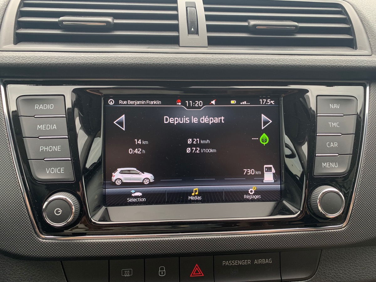 Skoda Fabia 60 ch | Business | GPS | Bluetooth | Radars de stationnement | Régulateur de vitesse