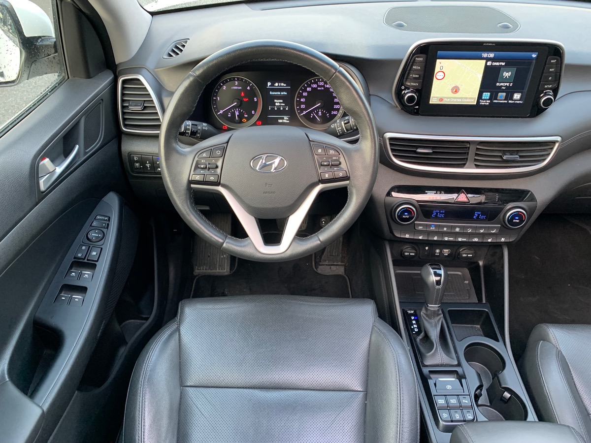 Hyundai Tucson 136 | EXECUTIVE | Cuir | Attelage | Roue secours temporaire | Démarrage sans clé