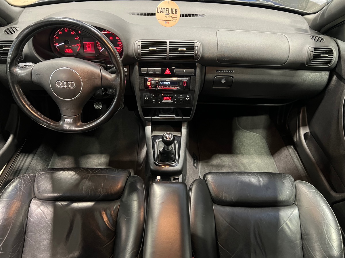 Audi S3 QUATTRO 1.8 T 225 cv (suivi complet)