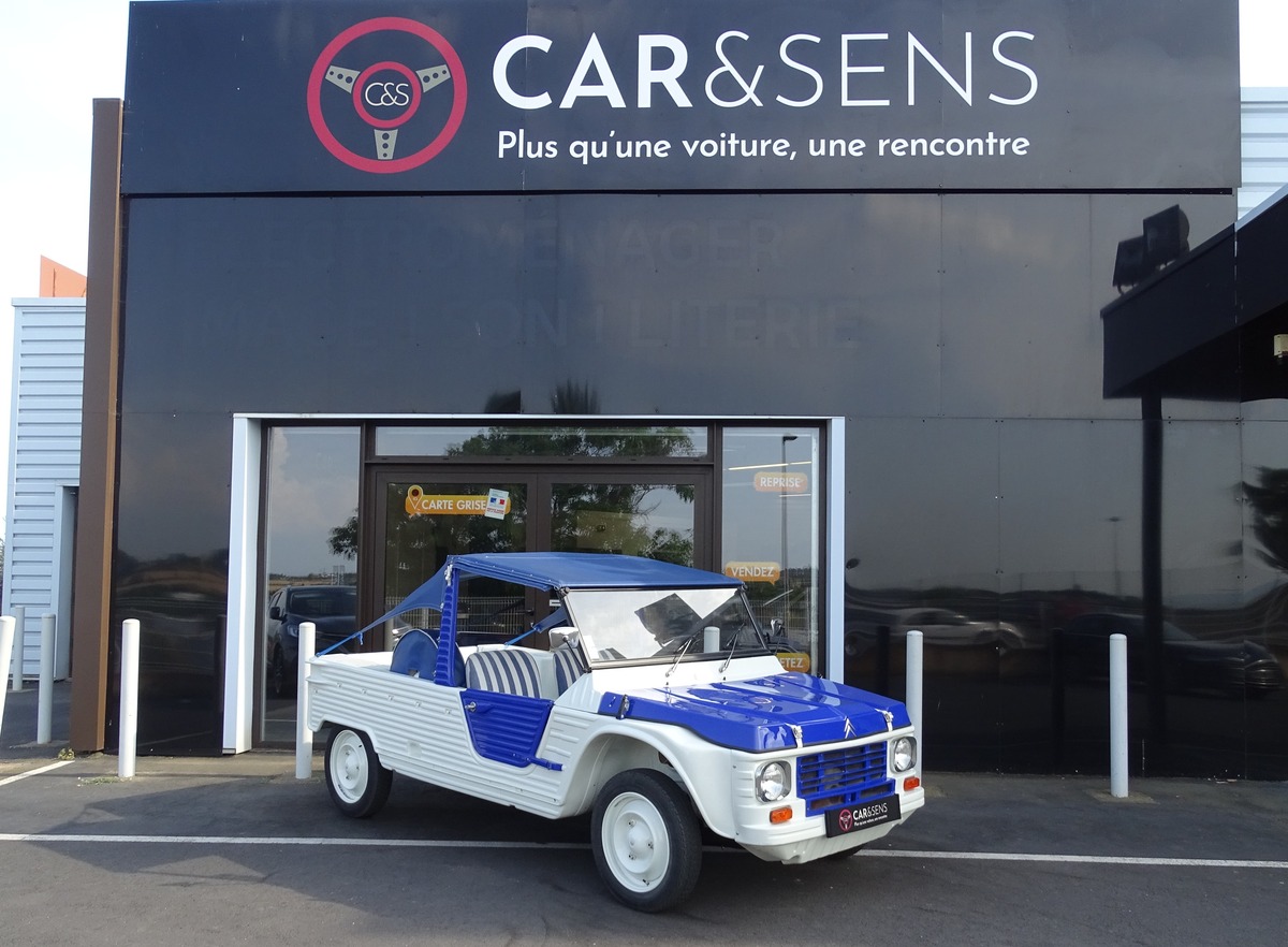 Citroën Méhari 4x2 1973 / Banquette arrière / 4 places / Baches complètes / Toit Bikini