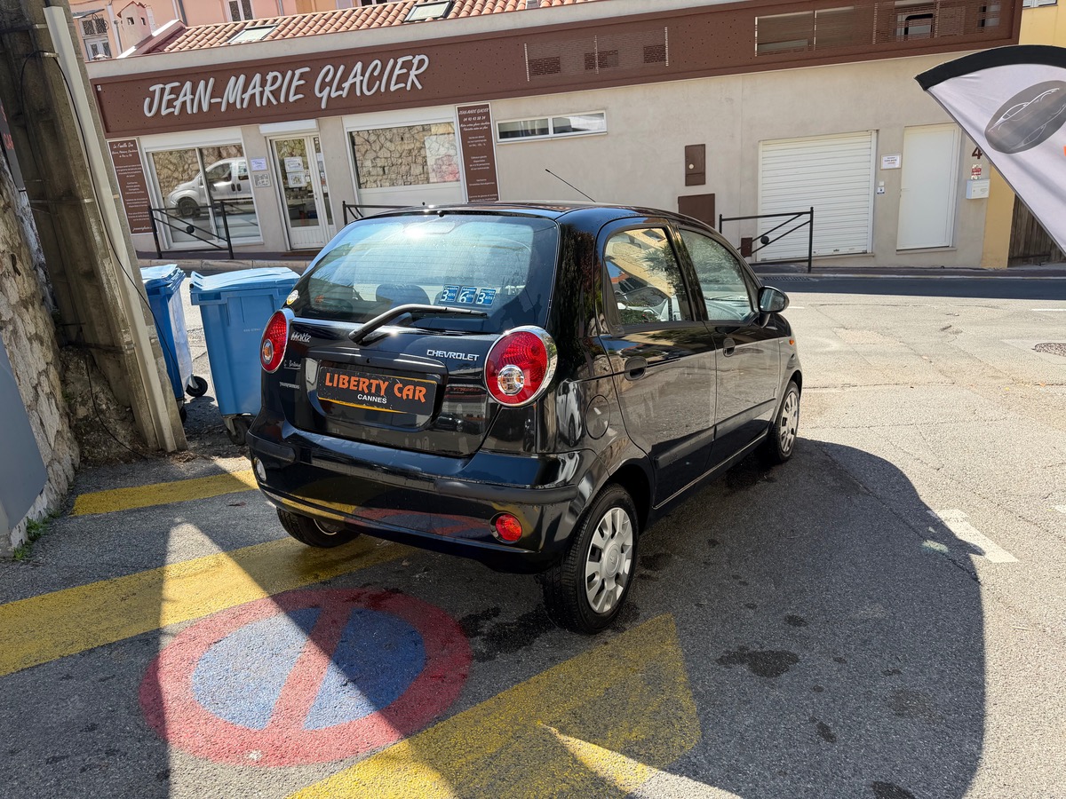 Chevrolet Matiz 52 CV / 1er Main / KM réel / Courroie Neuve /Clim / 5 portes / Finition Transformers