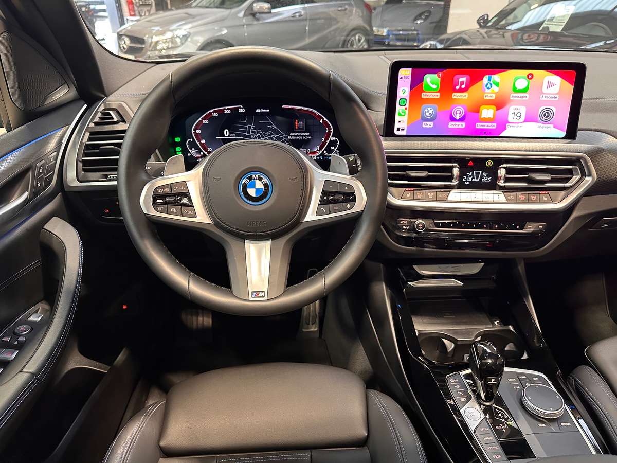 Bmw X3 xDrive 30e 292 cv BVA8 M Sport - TOIT PANO - HARMAN KARDON - HUD - Garantie 2027 - TVA / LOA
