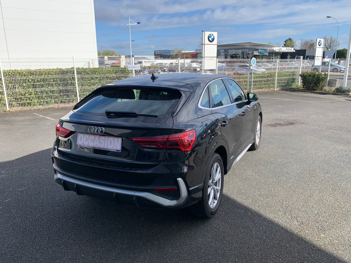 Audi Q3 Sportback 150 ch | S-Line | Caméra de recul | Apple car Play | Coffre assisté électriquement