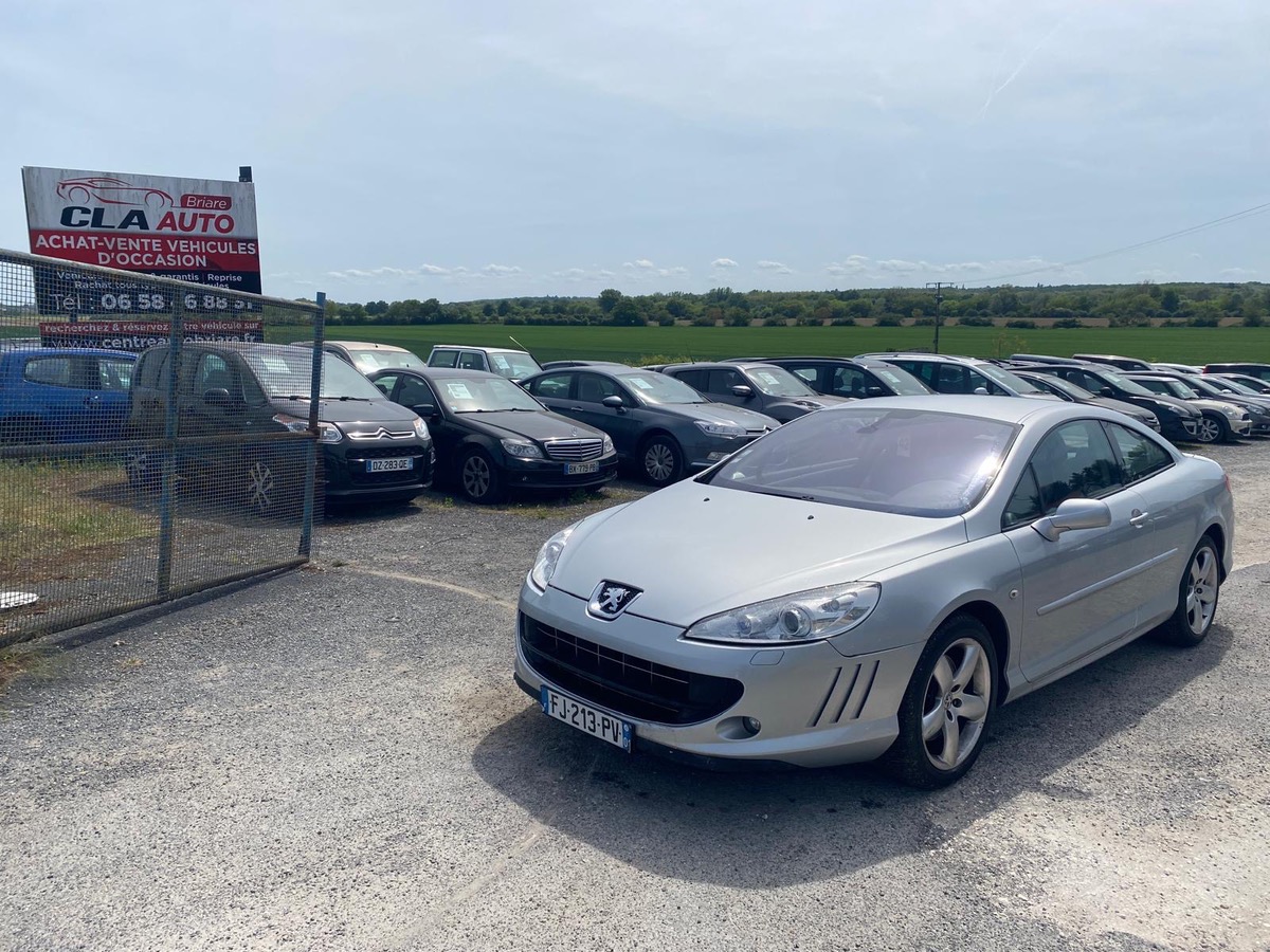 Peugeot 407 Coupe 2.7 v6 hdi 204cv griffe faible kilométrage d’origine 