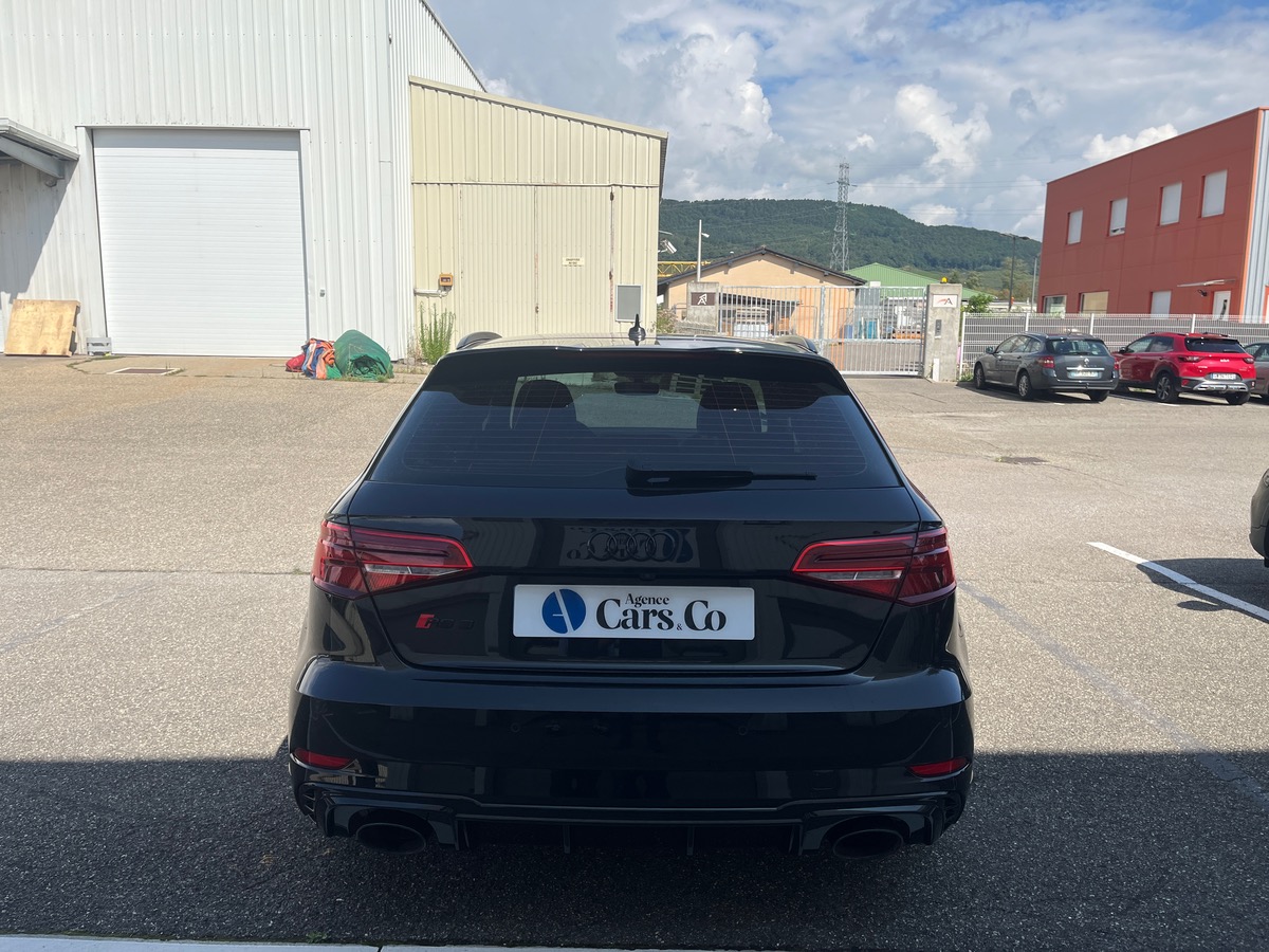 Audi RS3 SPORTBACK 2.5 TFSI 400 QUATTRO S TRONIC, Suivi complet, Toit panoramique, Matrix LED, B&O
