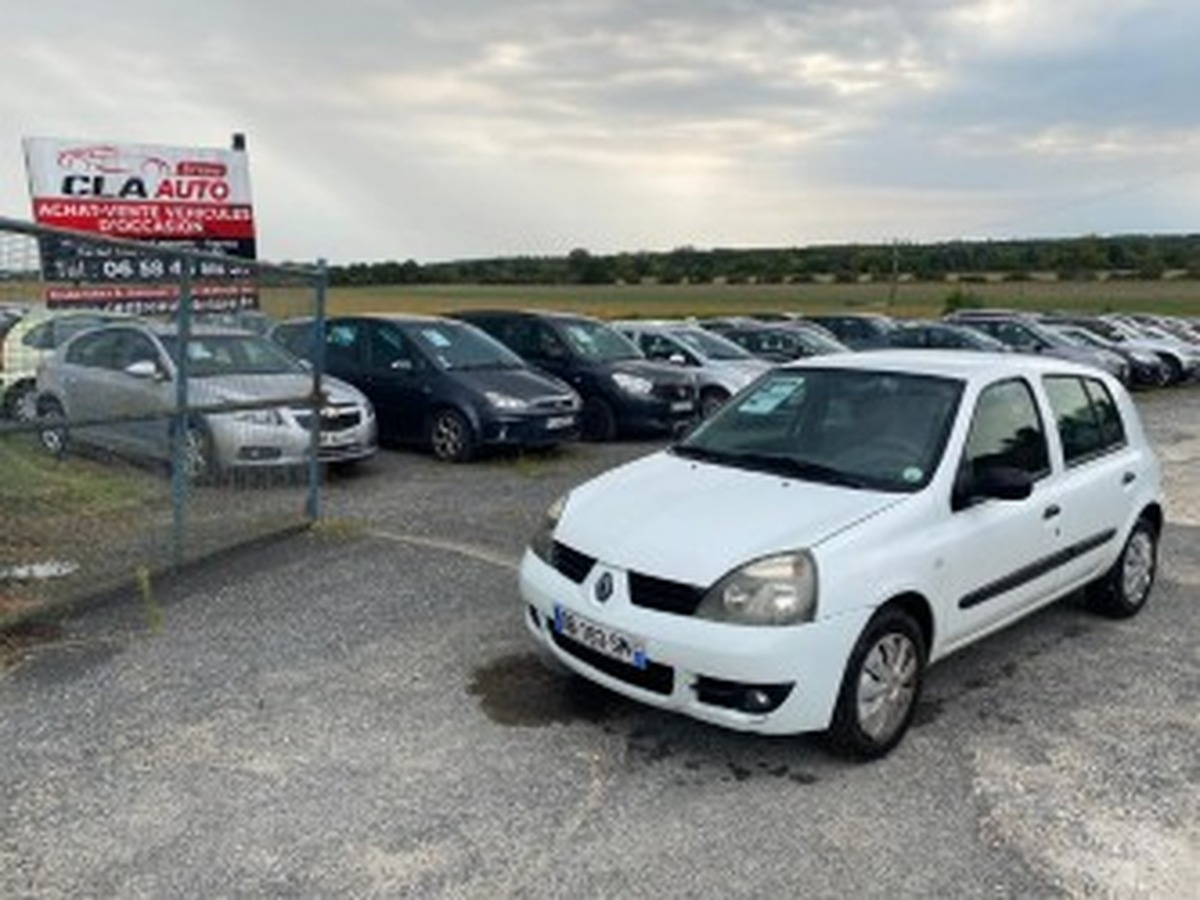 RENAULT Clio 1.2i 60cv campus  contrôle technique ok 