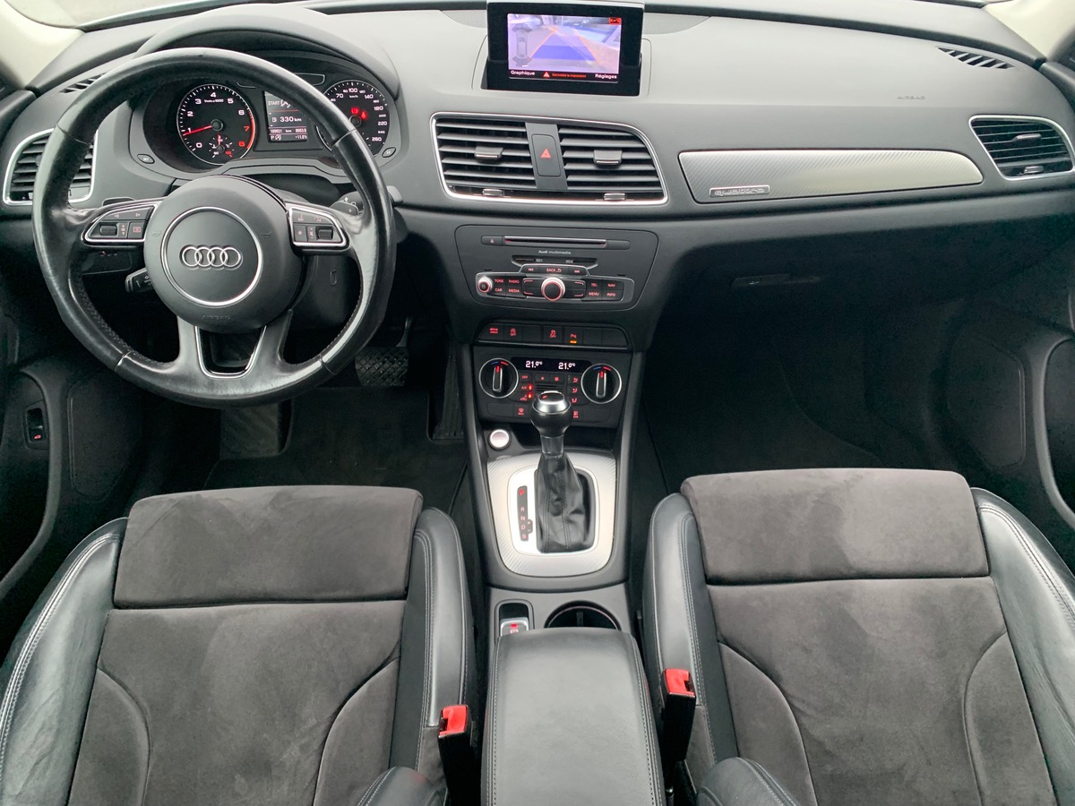 Audi Q3 180 ch | QUATTRO | Caméra recul | GPS | Palettes changement vitesses|  Régulateur de vitesse