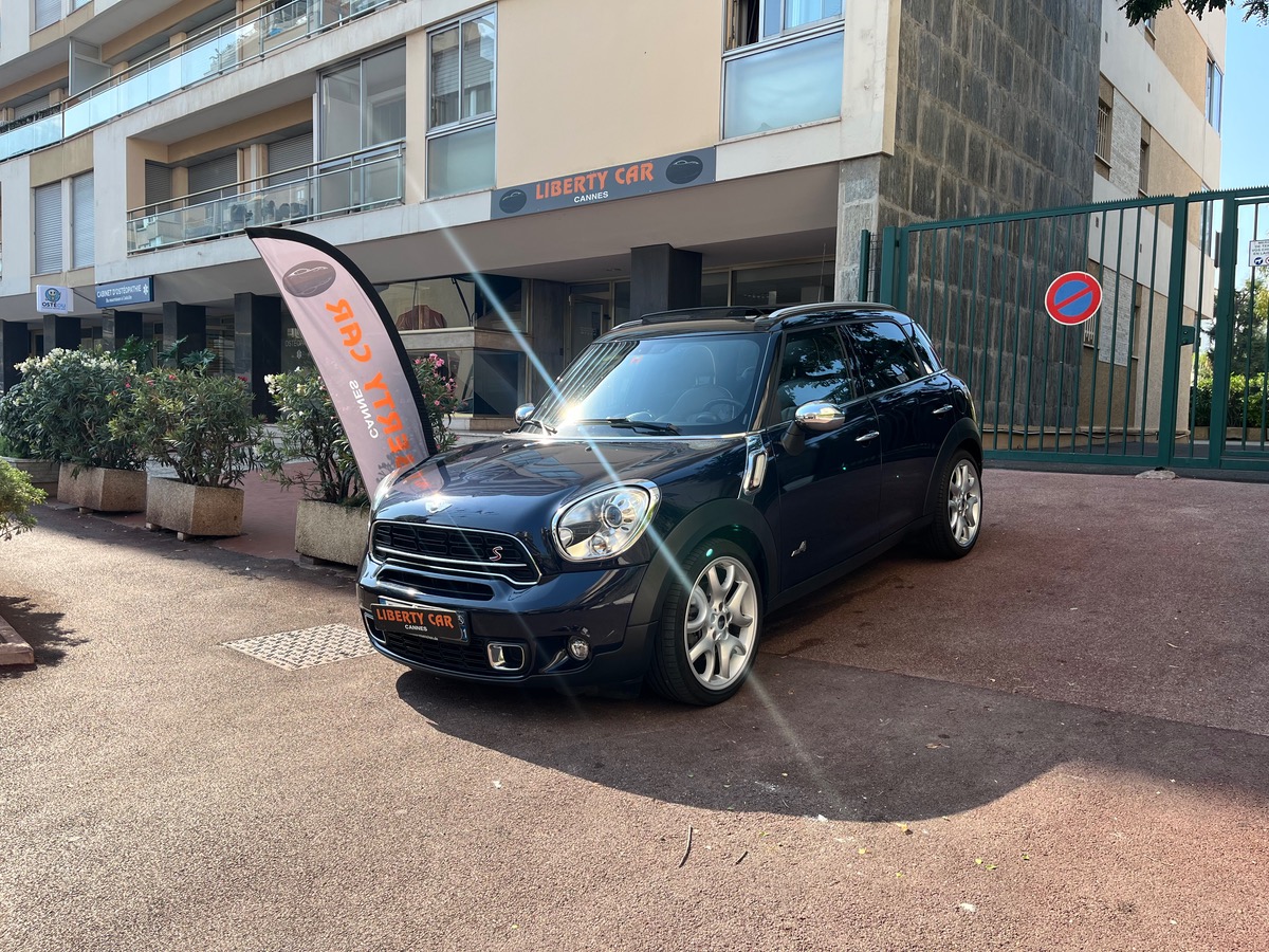 Mini Countryman Cooper S 190 CV ALL4 TOIT OUVRANT / CUIR Marron / GPS