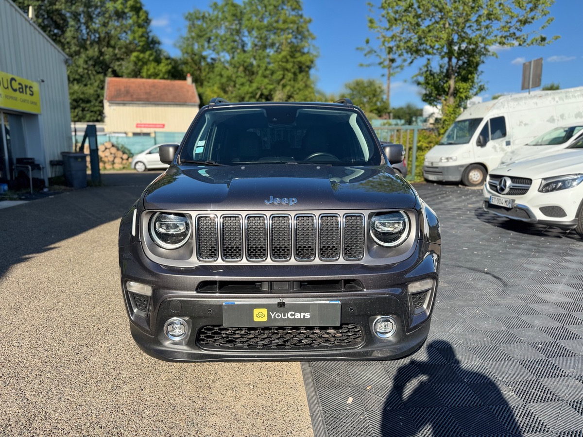 Jeep Renegade Phase 2 T4 1.3 150 cv Boîte auto - CAMERA DE RECUL - CARPLAY - DEMARRAGE SANS CLE