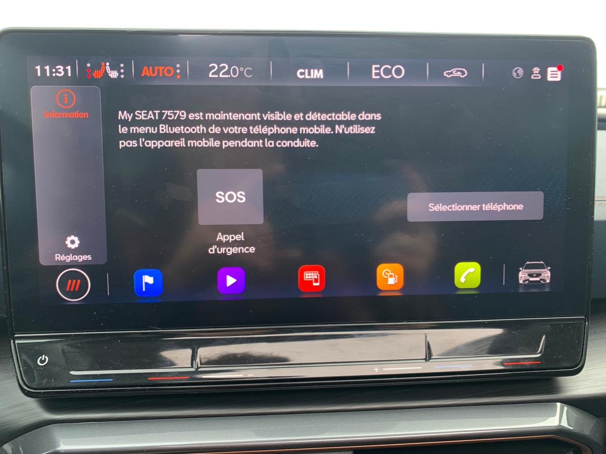 Cupra FORMENTOR E-HYBRID 204 | Business Edition | Cuir | Apple Car Play | Toit ouvrant panoramique