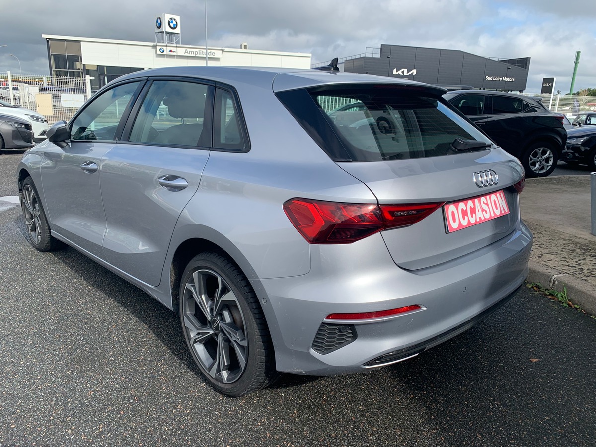 Audi A3 Sportback 150 ch | DESIGN LUXE | Garantie jusqu'au 01/04/2026 | Système d'accès sans clé