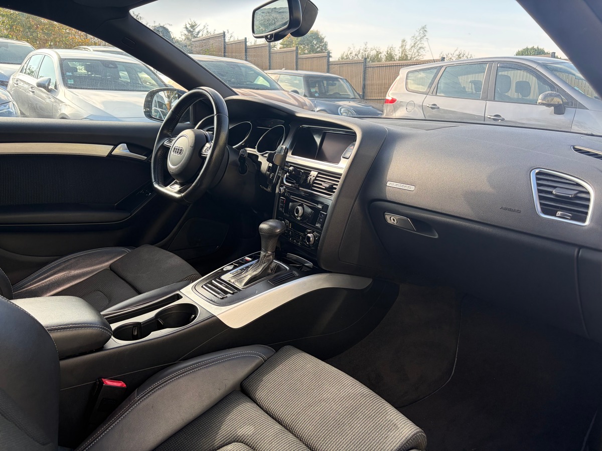 Audi A5 Coupé Quattro Phase 2 2.0 TDi S-TRONIC 177 cv BOITE AUTO SIEGE CHAUFFANT - RADAR DE RECUL