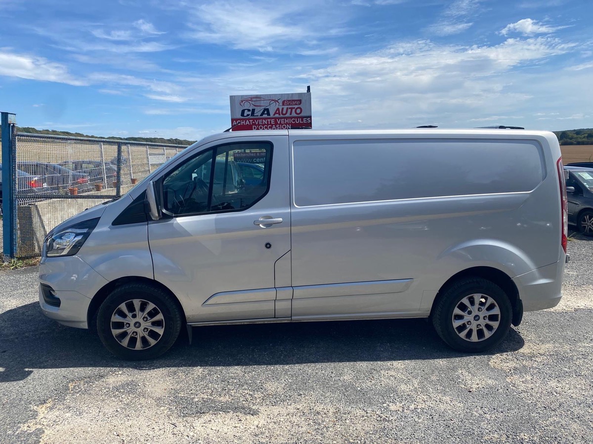 Ford T.CUSTOM transit limited 2.0 130cv 1ère main TVA RECUPERBALES