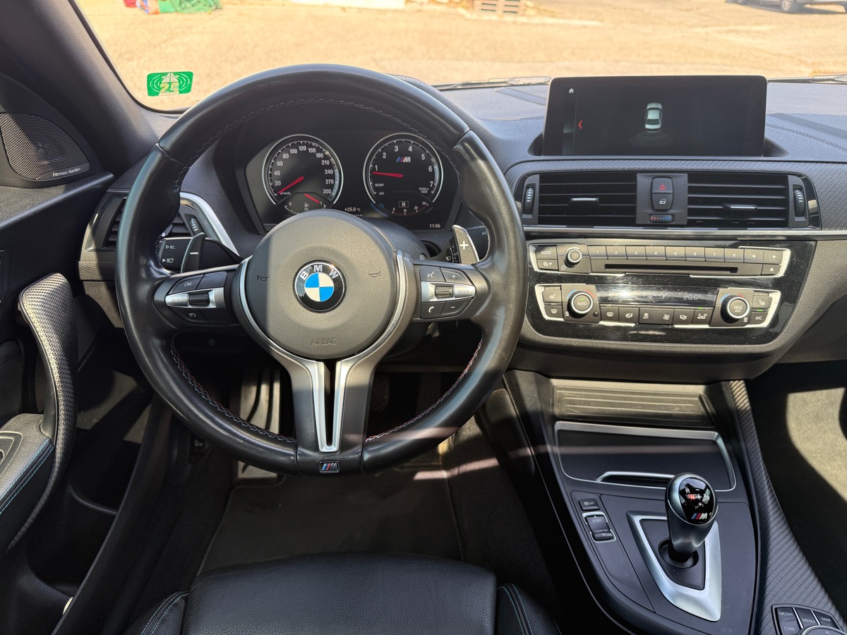 Bmw M2 (F87) LCI 3.0 i DKG 370cv, Pas de Malus, Toit ouvrant, Harman/Kardon