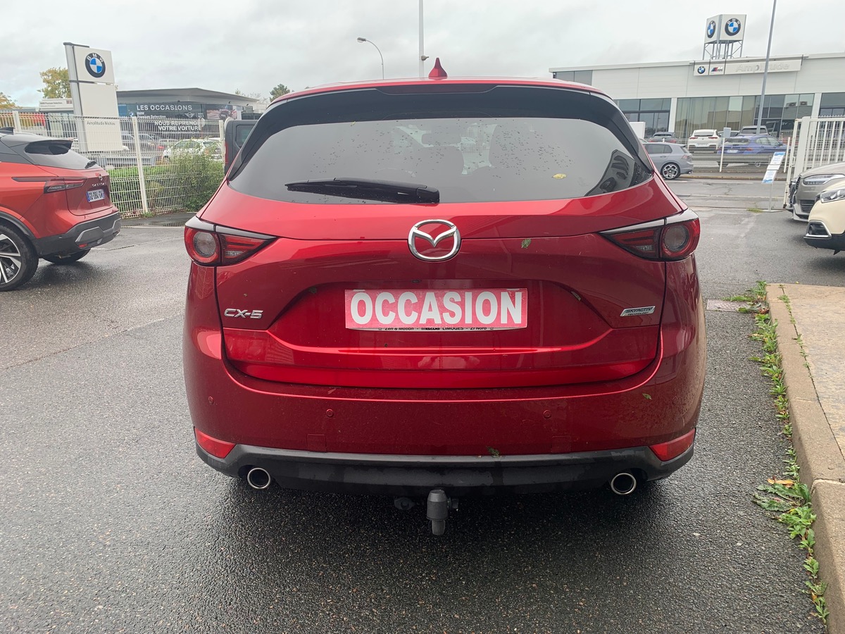 Mazda CX-5 150 ch | Signature | Cuir Pure-White | Affichage tête haute | Caméra de recul |Jantes Alu