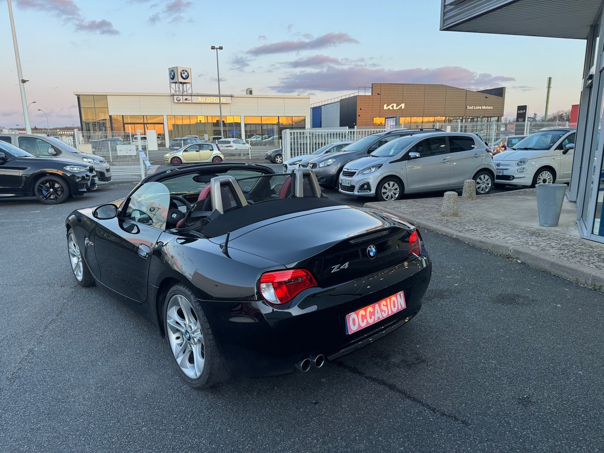 Bmw Z4 3.0si 265 ch | GPS | Volant et pommeau de vitesse M | Jantes 18'' | Climatisation | Cuir