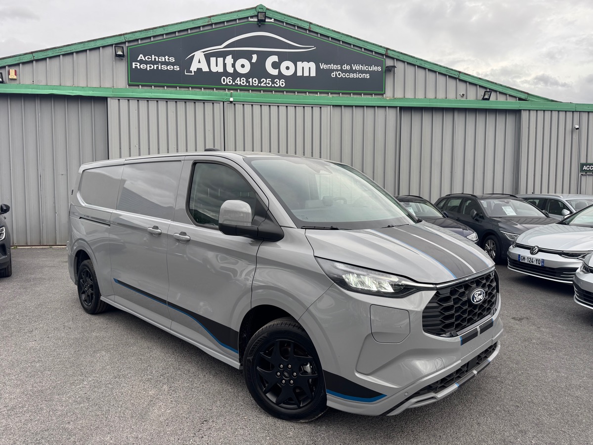 Ford TRANSIT CUSTOM L2H1 2.0 ECO BLUE 170CH SPORT / 2 PORTES LATERALES