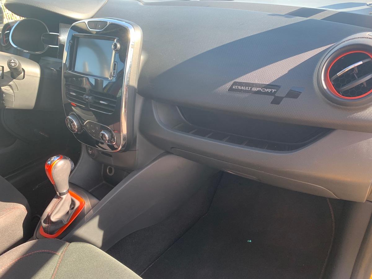 RENAULT Clio IV 200 ch | RS | Jaune Sirius | Révision complète en 03/2025 | Palettes au volant