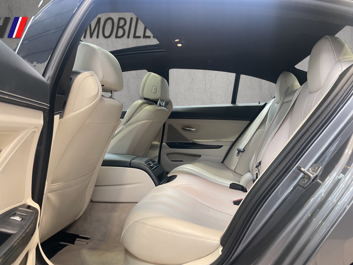 Bmw Série 6 (F06) GRAND COUPE 650i 4.4 V8 450CH - LUXE - CAMERA/TOIT PANORAMIQUE/SIEGES ELEC