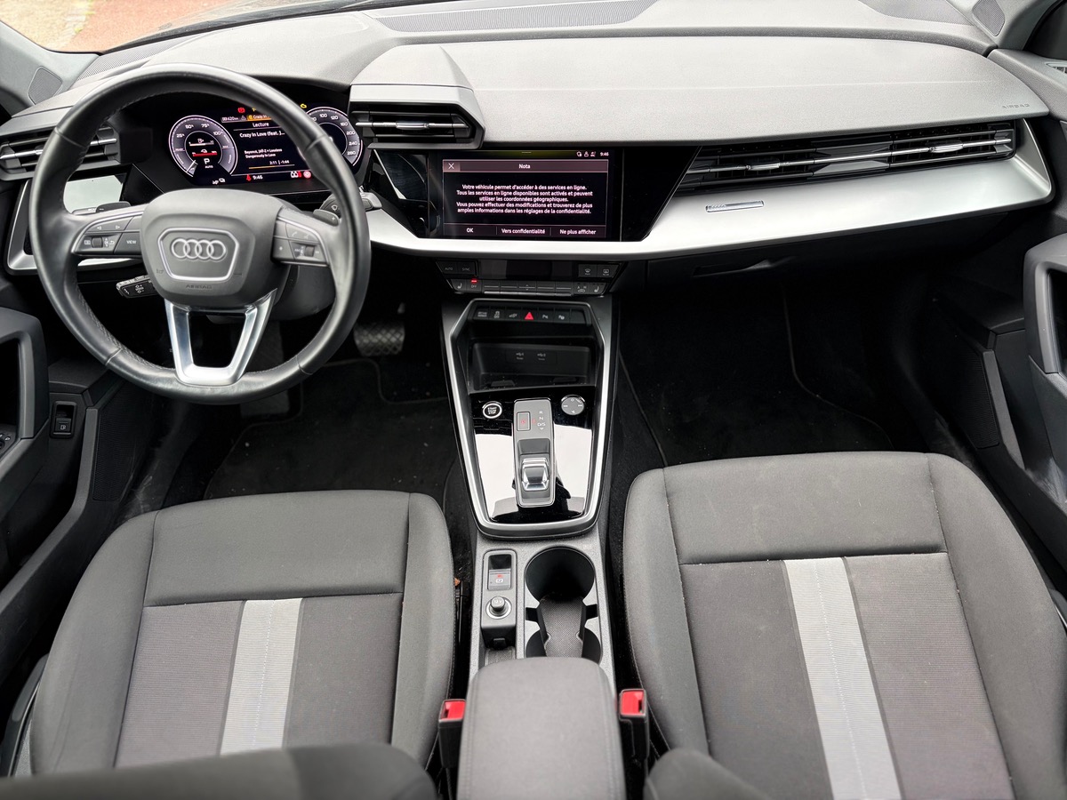 Audi A3 DESIGN LUXE Sportback 40 1.4 TFSIe 16V 204 Plug in Hybrid S Tronic6 150 cv Boîte auto