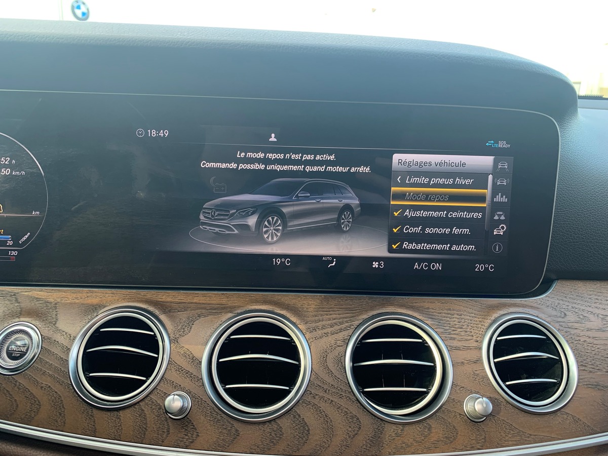 Mercedes-Benz Classe E Break 194 ch | 4 MATIC |  ENTRETIEN MERCEDES | Suspensions pneumatiques