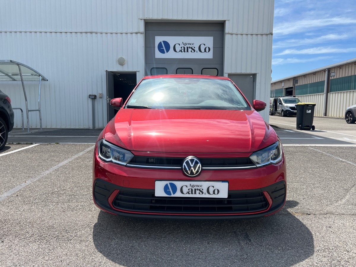 Volkswagen Polo 95cv TSI  LIFE, SUIVI COMPLET, I-COCKPIT, CAMERA DE RECUL