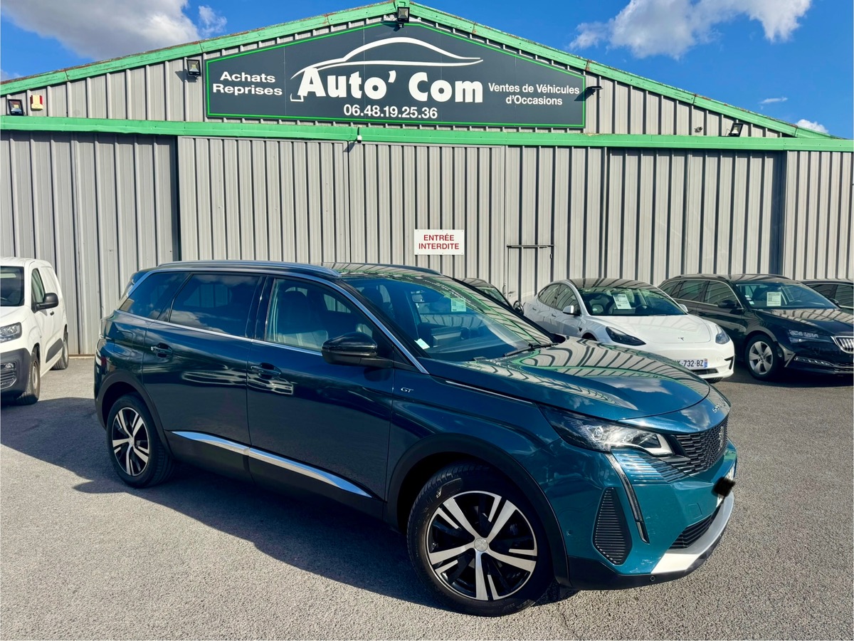 Peugeot 5008 1.5 BHDI 130CH EAT8 GT + ATTELAGE