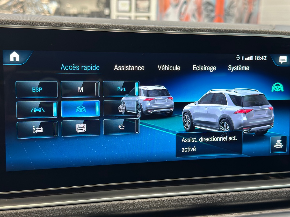 Mercedes-Benz Classe GLE 350 DE AMG LINE 4MATIC - Attelage / BURMESTER / 1° Main / Suivi Full