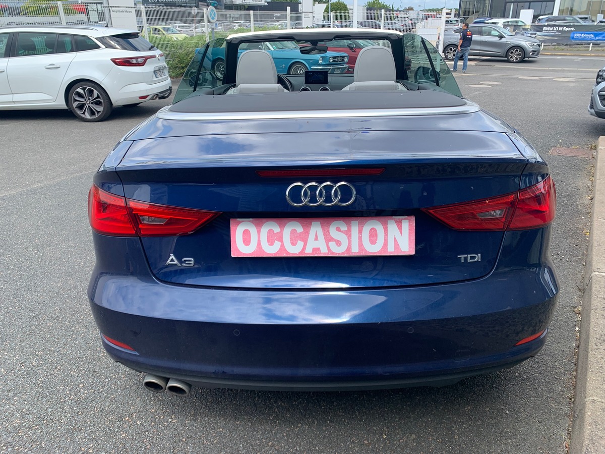 Audi A3 Cabriolet 150 chevaux | GPS | Caméra de recul | Régulateur de vitesse | Bluetooth