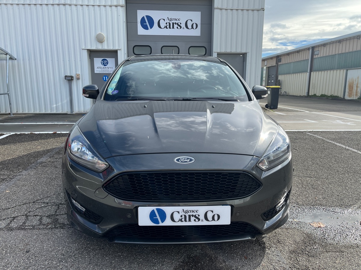 Ford Focus 1.0 Ecoboost 125ch ST LINE, Caméra de recul,  GPS, radars AV et AR, Clim Auto bizone