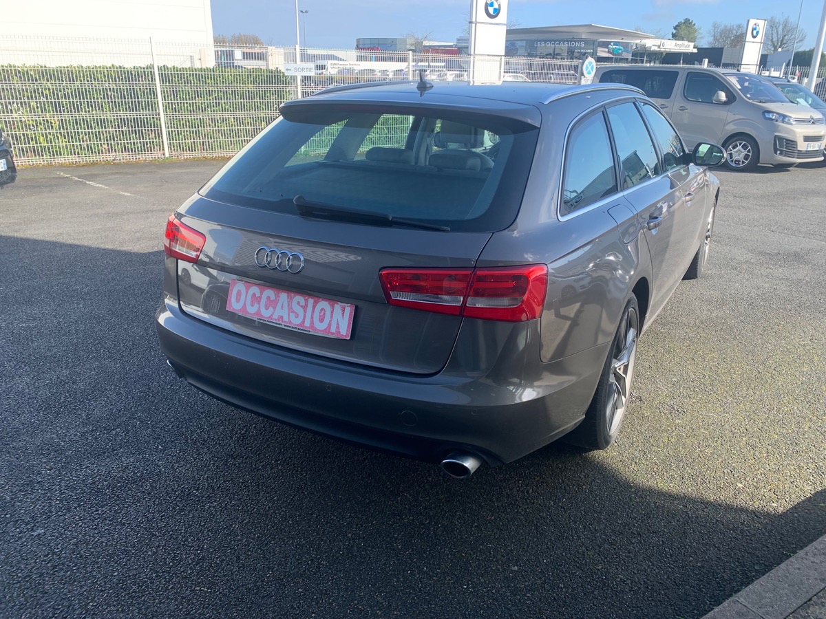Audi A6 Avant 204 ch | V6 | Radar de stationnement avant arriére | Régulateur vitesse | GPS | Cuir