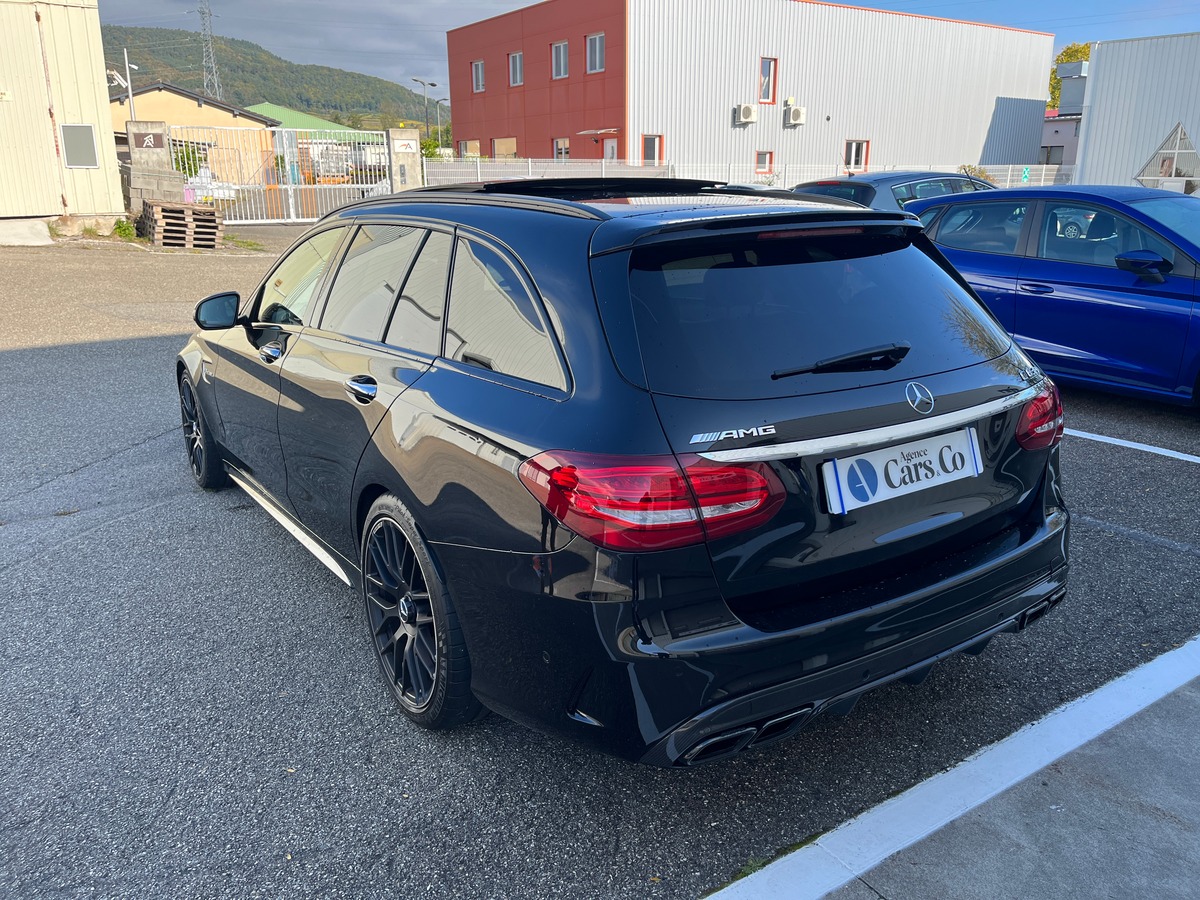 Mercedes-Benz Classe C 63 S 510ch V8 BI-TURBO, SUIVI COMPLET MERCEDES, ORIGINE FRANCE, PACK CARBONE