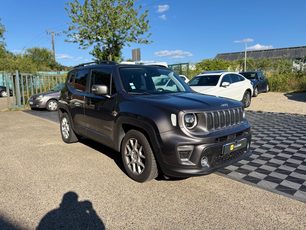 Jeep Renegade Phase 2 T4 1.3 150 cv Boîte auto - CAMERA DE RECUL - CARPLAY - DEMARRAGE SANS CLE