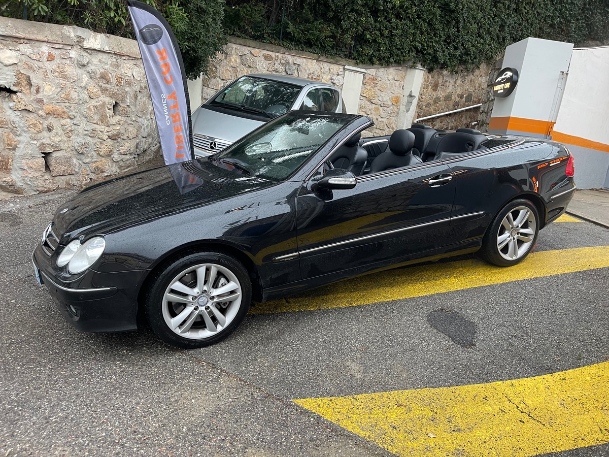 Mercedes Benz CLK Cabriolet 320 CDI 3.0 V6 224 CV / Avant Garde / Intérieur Cuir / GPS / Radar