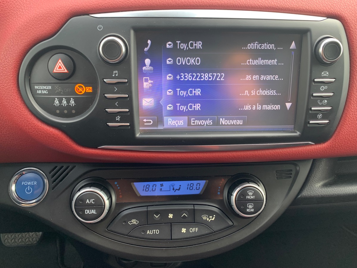 Toyota Yaris 100 ch | Collection | Caméra recul | Climatisation | Démarrage sans clé | Écran tactile