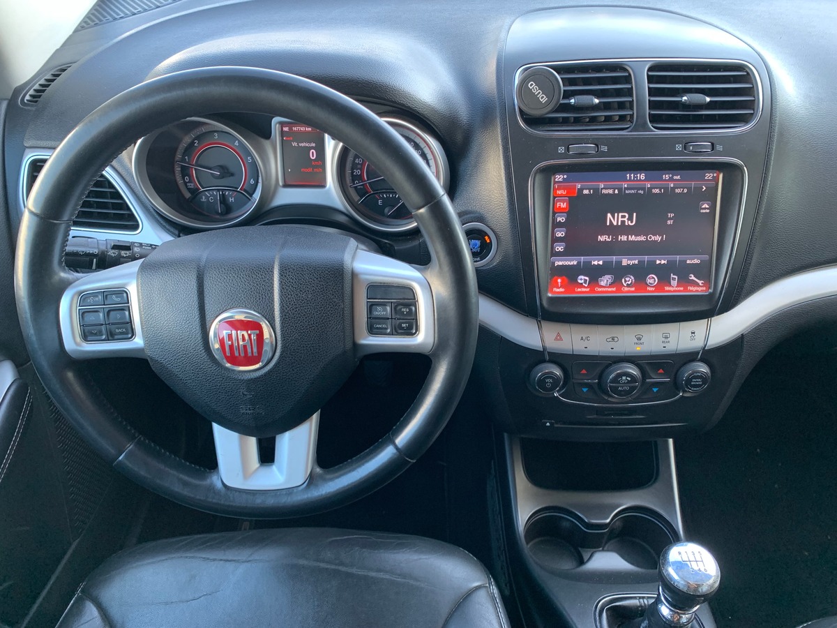 Fiat Freemont 170 ch | 7 Places | Cuir | Caméra de recul | Régulateur de vitesse | GPS | Bluetooth