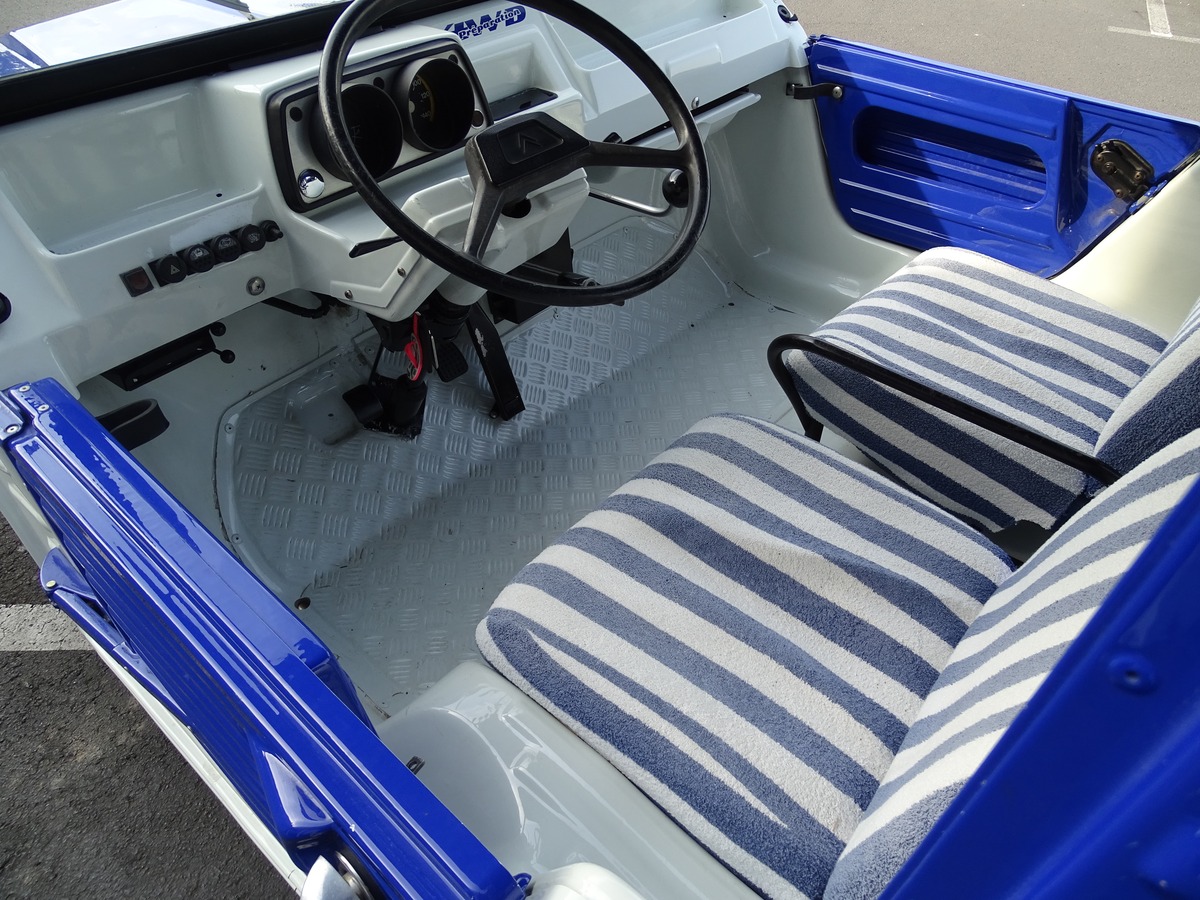 Citroën Méhari 4x2 1973 / Banquette arrière / 4 places / Baches complètes / Toit Bikini