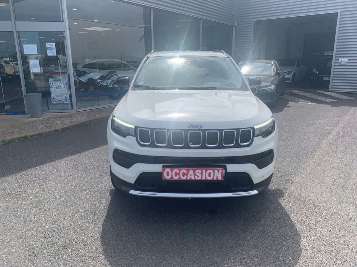 Jeep Compass 190 ch | Limited | Apple car Play | Caméra de recul | Régulateur de vitesse adaptatif