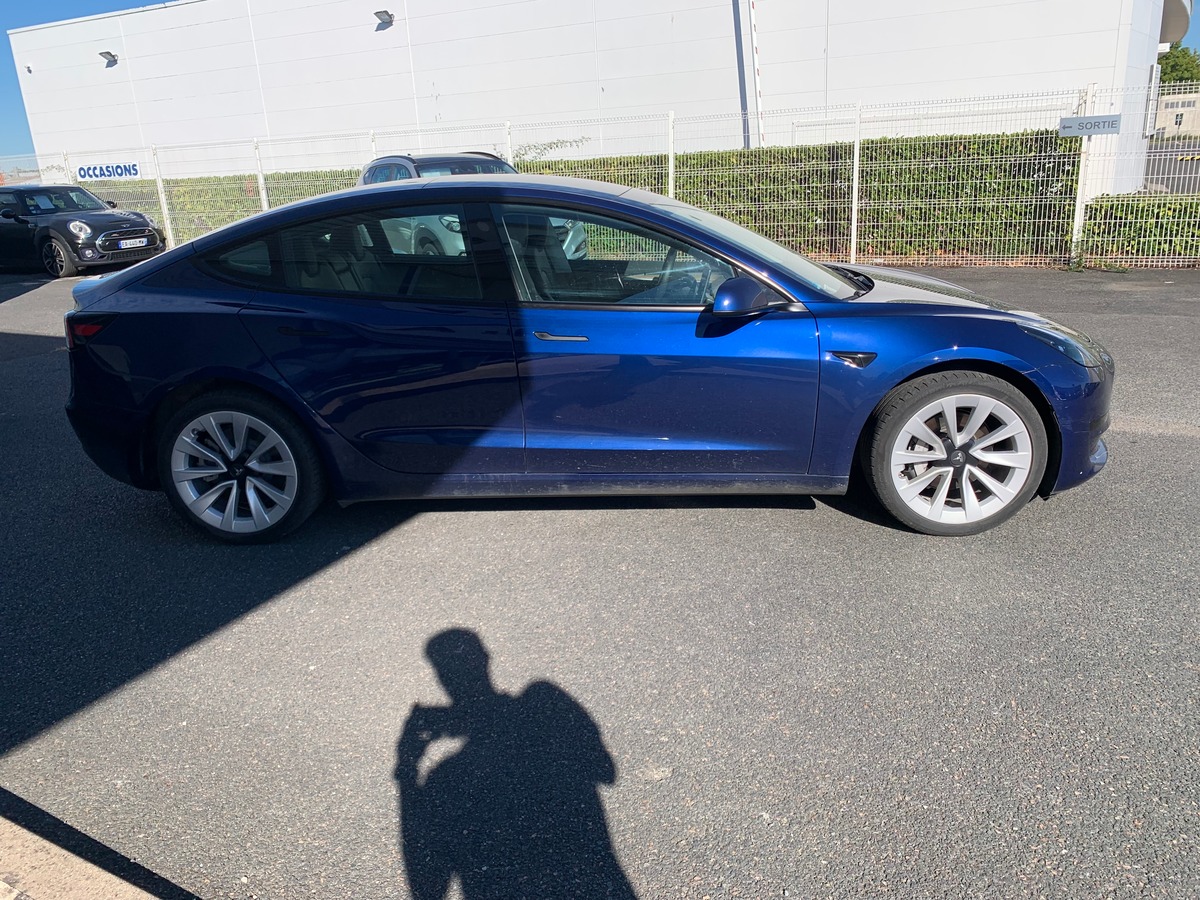 Tesla Model 3 283 ch | Caméra recul | Toit panoramique | GPS | Cuir | Sièges électriques chauffants