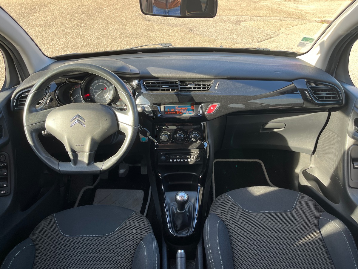 Citroën C3 1.4 HDI 70ch, RADAR DE RECUL, CLIMATISATION, ROUE DE SECOURS